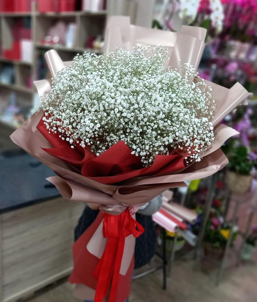 Букет Белые хлопья в Гражданском Букет цветов из: Гипсофила в Гражданском