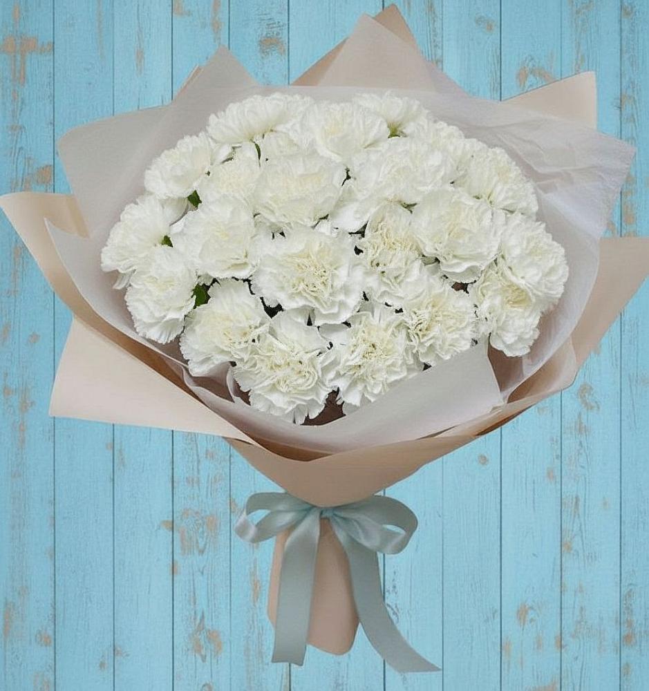 Букет цветов из: Гвоздики в Гражданском