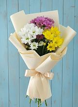 Букет цветов из:  Хризантемы #REPLACE_PRED# Гражданском