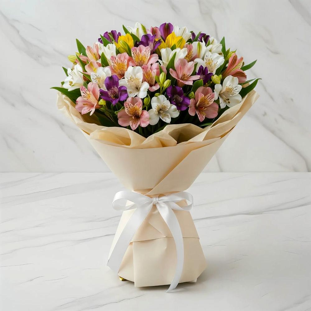 Букет цветов из: Альстромерии в Гражданском