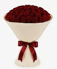 Букет 101 Бордовая роза Блэк Бакарра в Гражданском