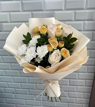 Букет цветов из:  Розы и Хризантемы в Гражданском