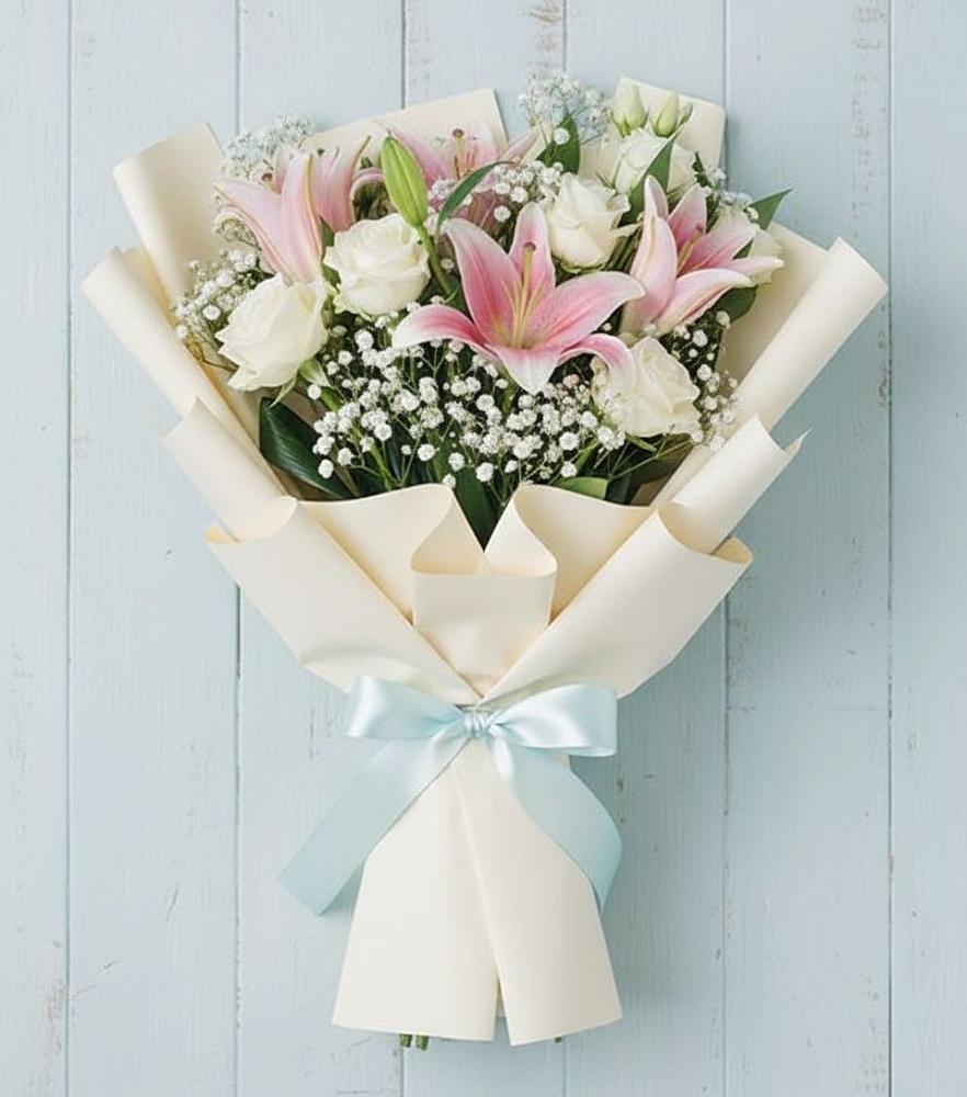 Букет цветов из: Лилии в Гражданском