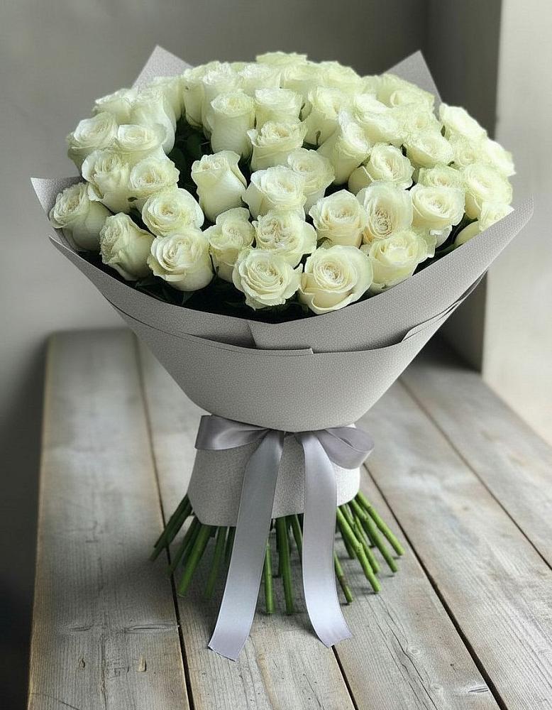 Букет 35 Белых роз в Гражданском