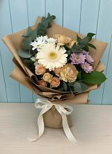 Букет цветов из:  Герберы и Хризантемы в Гражданском