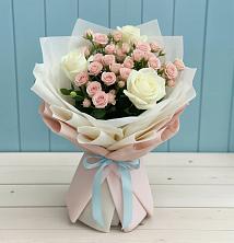 Букет цветов из:  Розы в Гражданском