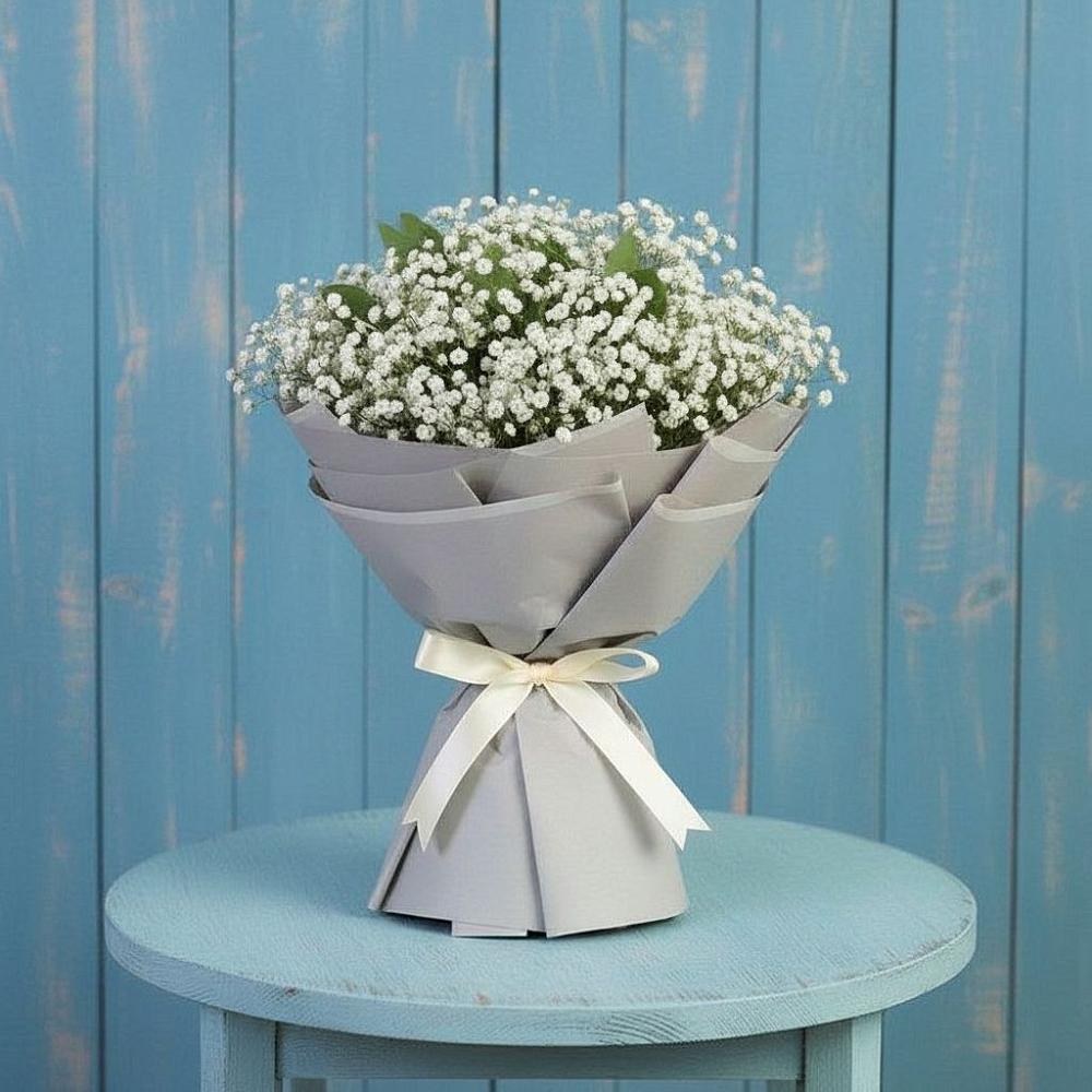 Букет цветов из: Гипсофила в Гражданском