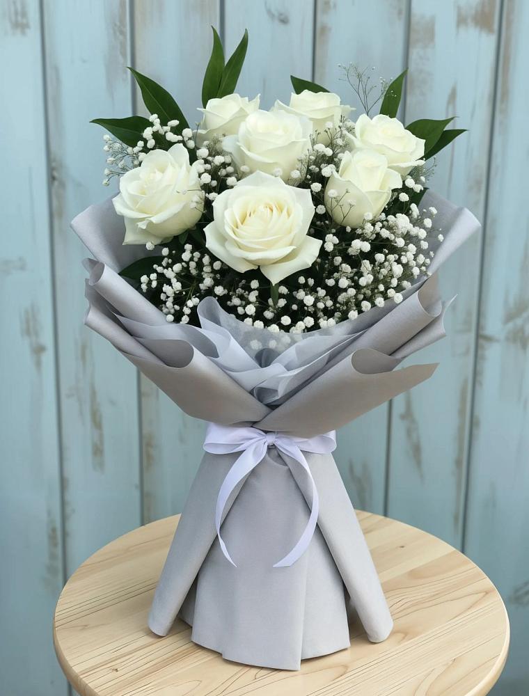 Букет цветов из: Розы в Гражданском