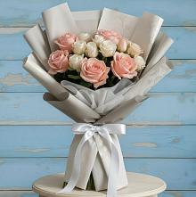 Букет цветов из:  Розы #REPLACE_PRED# Гражданском