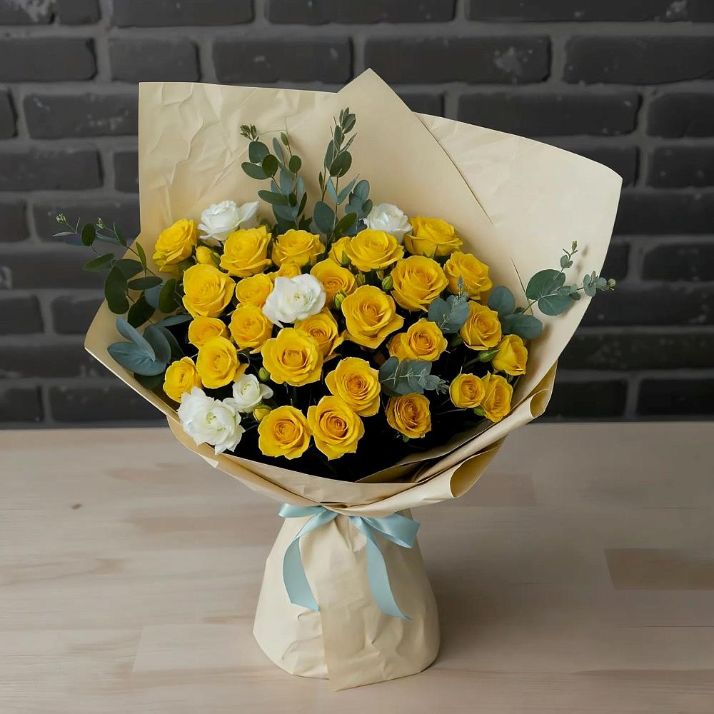 Букет цветов из: Розы в Гражданском