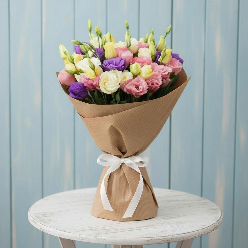 Букет цветов из: Лизиантусы в Гражданском