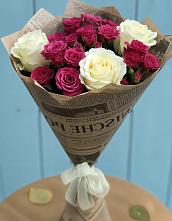Букет цветов из:  Розы в Гражданском