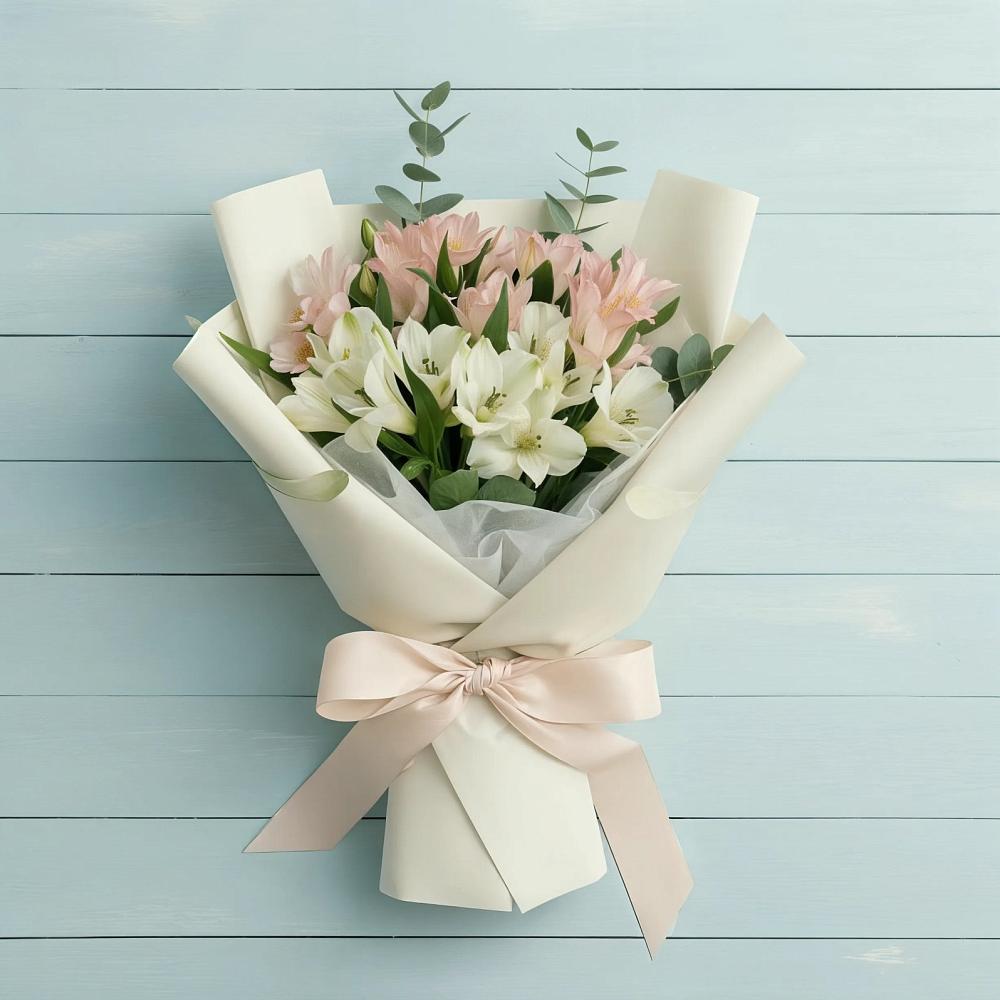 Букет цветов из: Альстромерии в Гражданском