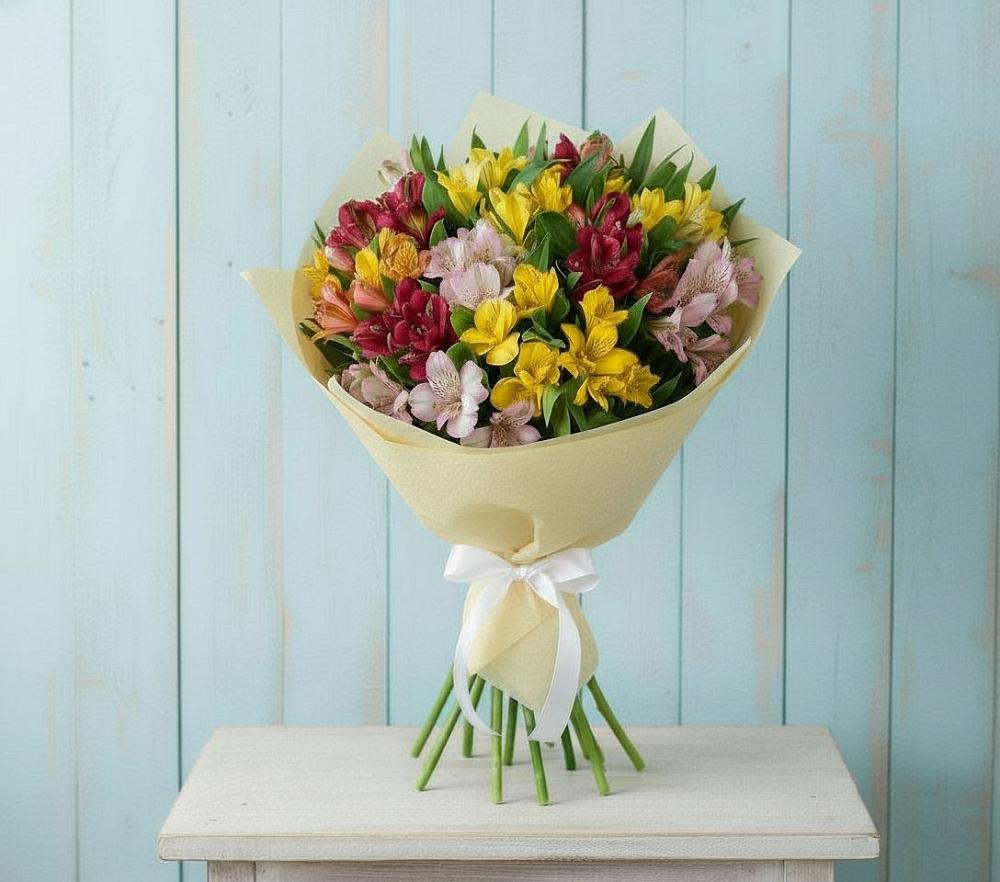 Букет цветов из: Альстромерии в Гражданском