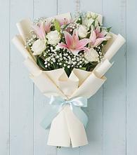 Букет цветов из:  Лилии в Гражданском