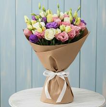 Букет цветов из:  Лизиантусы в Гражданском