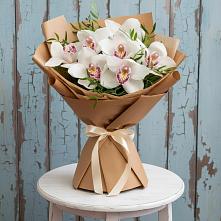 Букет цветов из:  Орхидеи и Розы в Гражданском